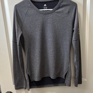 Adidas Gray Long Sleeve Top